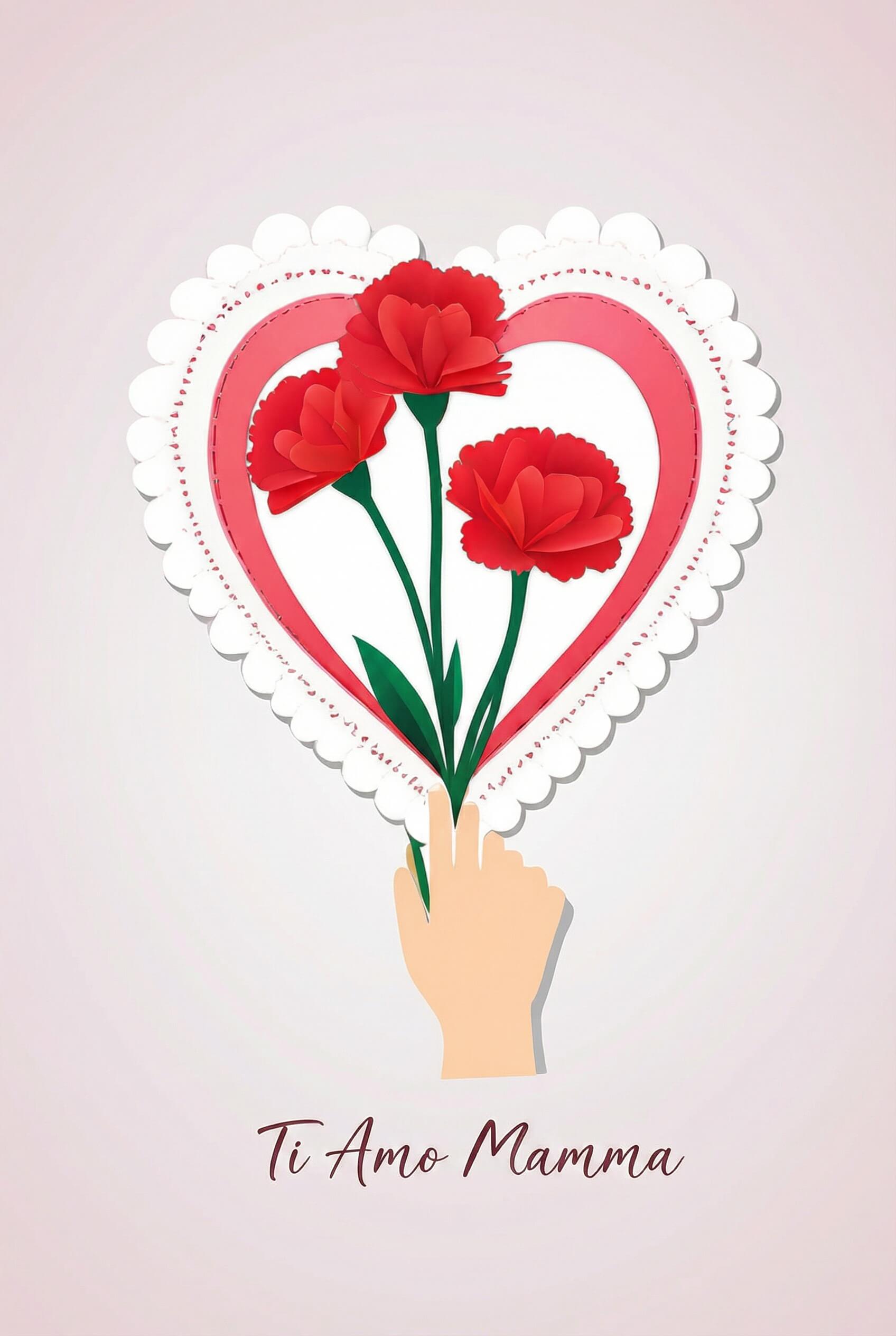 Biglietto Festa della Mamma Gratis