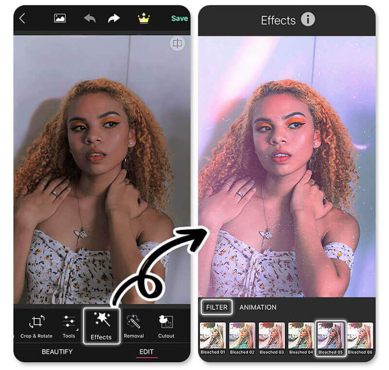 Filtre Instagram : : Ajouter un filtre photo insta