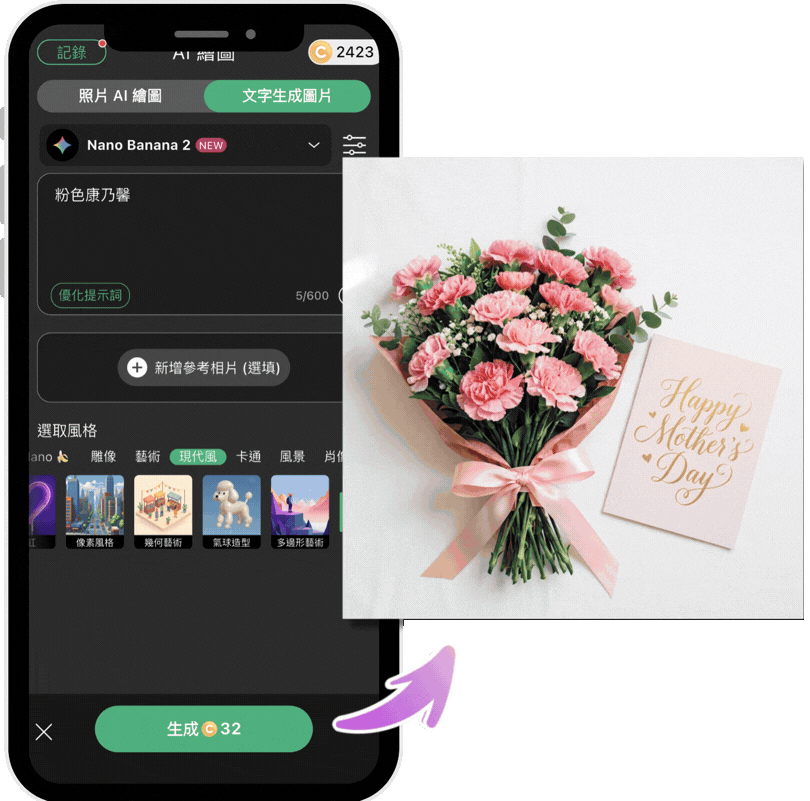 2026 免費母親節卡片範本設計-母親節卡片圖案-母親節紅包