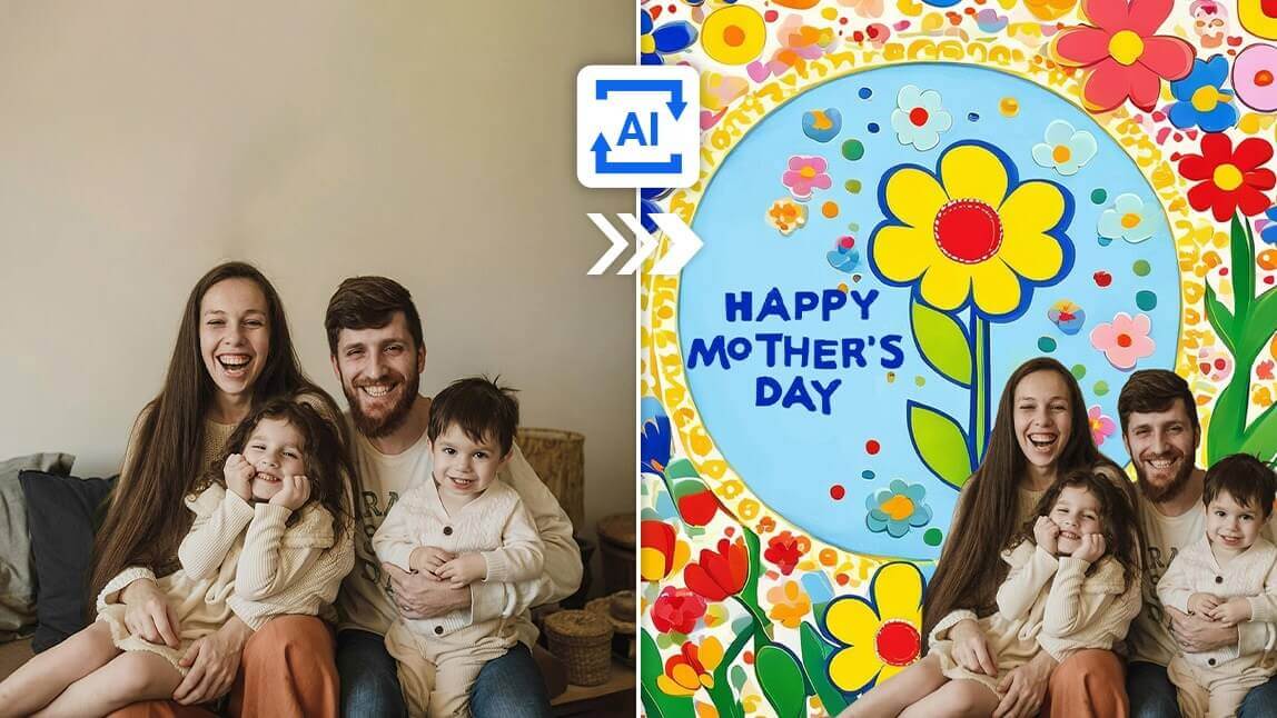 ตัวสร้างการ์ดวันแม่ด้วย AI ฟรี: ปรับแต่งการ์ดวันแม่ของคุณ