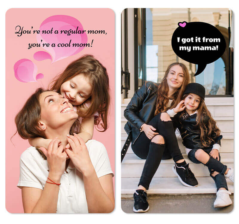 ไอเดียรูปวันแม่: เติมคำคมแฮปปี้วันแม่ลงในรูปด้วยแอปฟรีที่ดีที่สุด