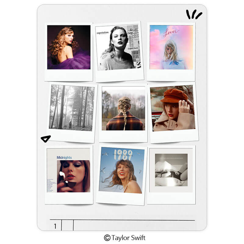 Faça uma grade visual com suas músicas favoritas