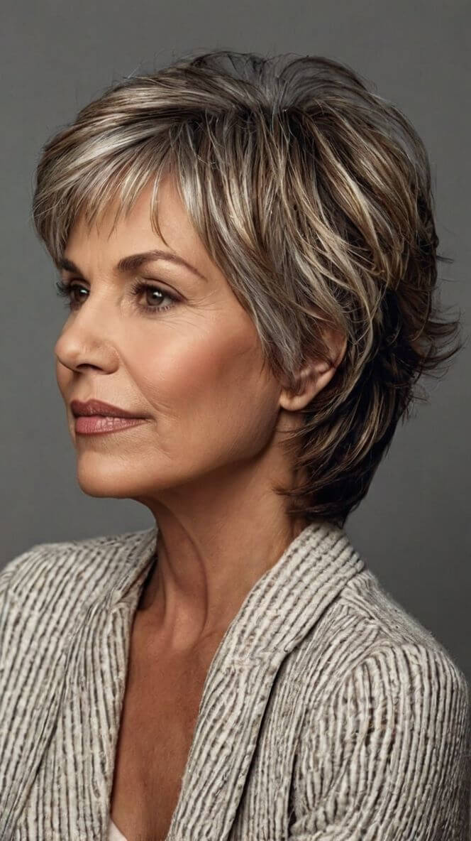 Pixie alongado versátil e moderno