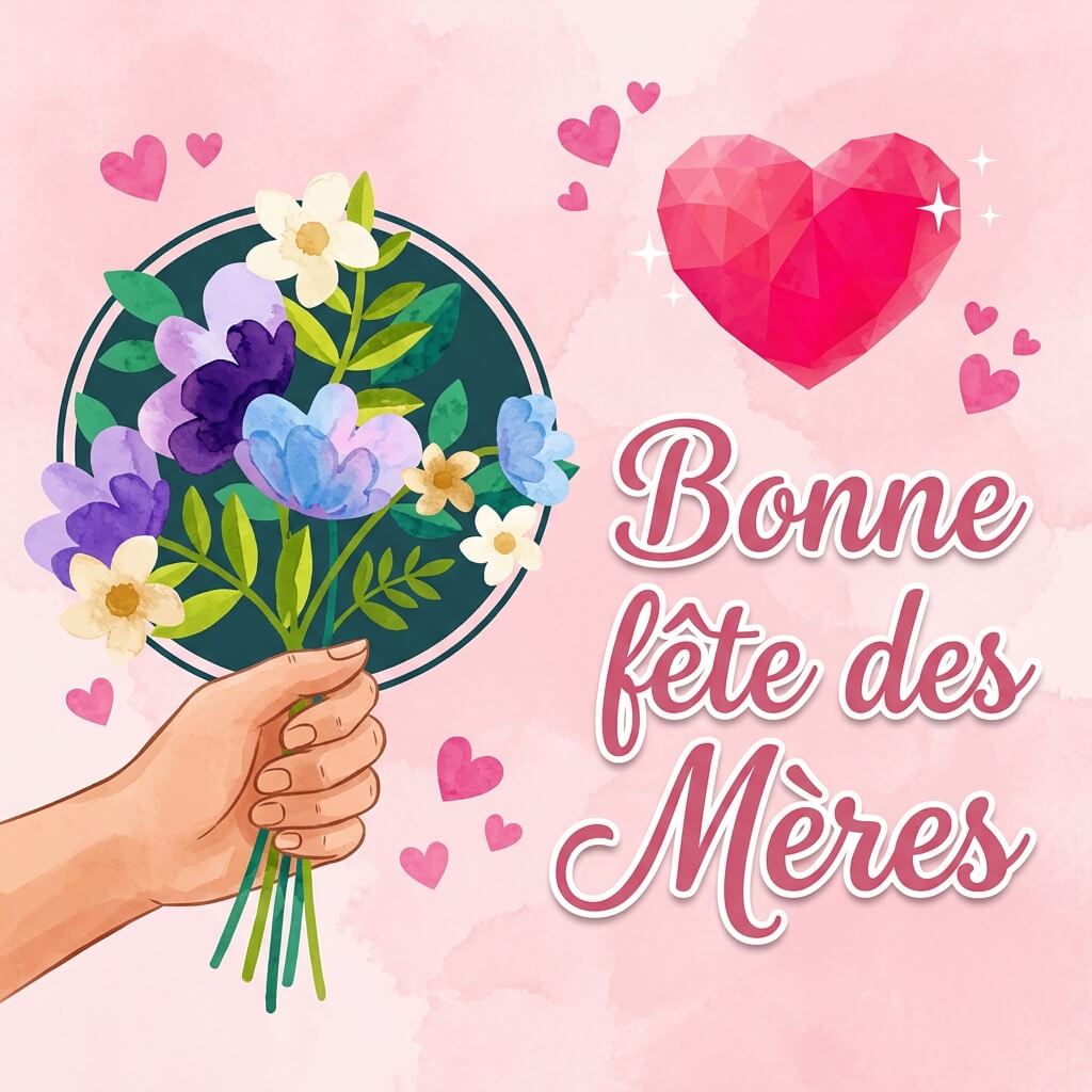 Carte fête des mères