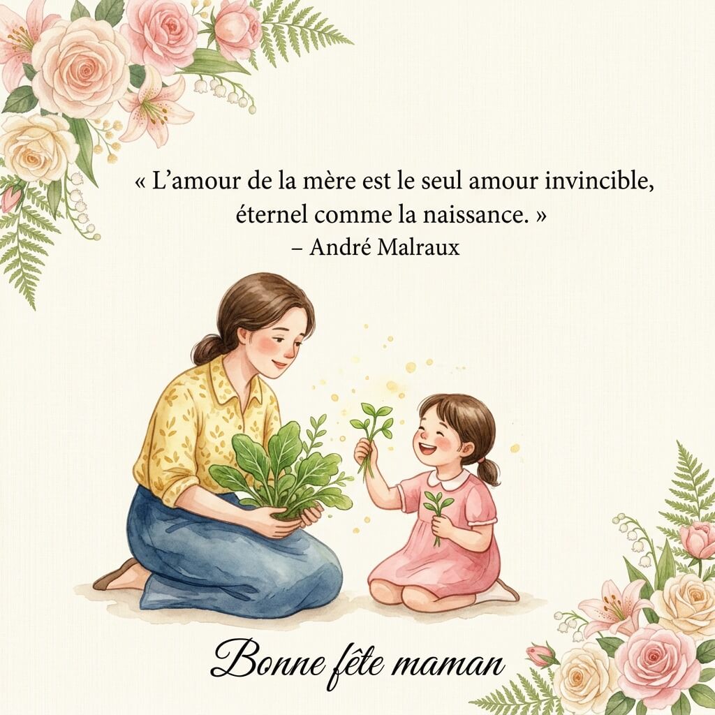 Carte fête des mères, image fête des mères