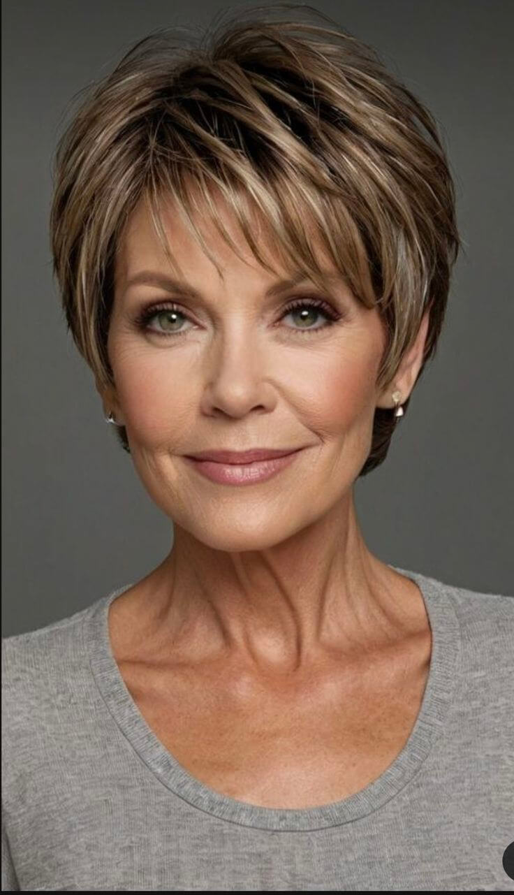 Corte joãozinho moderno para senhoras de 60 anos