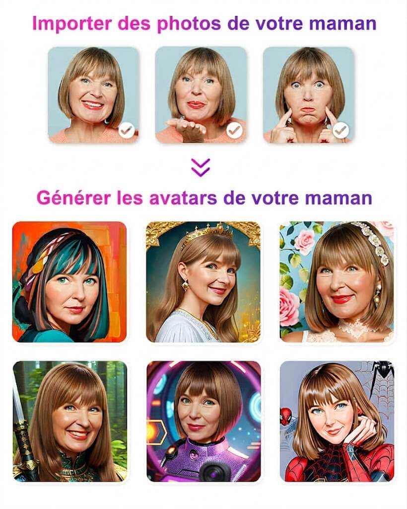 Avatar maman fête des mères