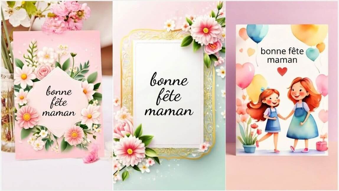 + de 50 Modèles de carte fête des mères à télécharger gratuitement