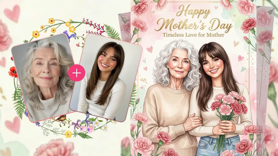 Love Filter: Add Sweet Hearts & Flowers to Your Mother’s Day Photos with AI