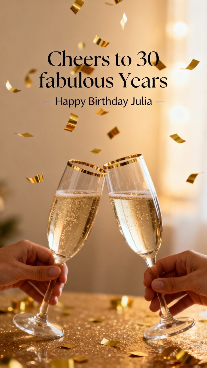 Flores de aniversário geradas por IA