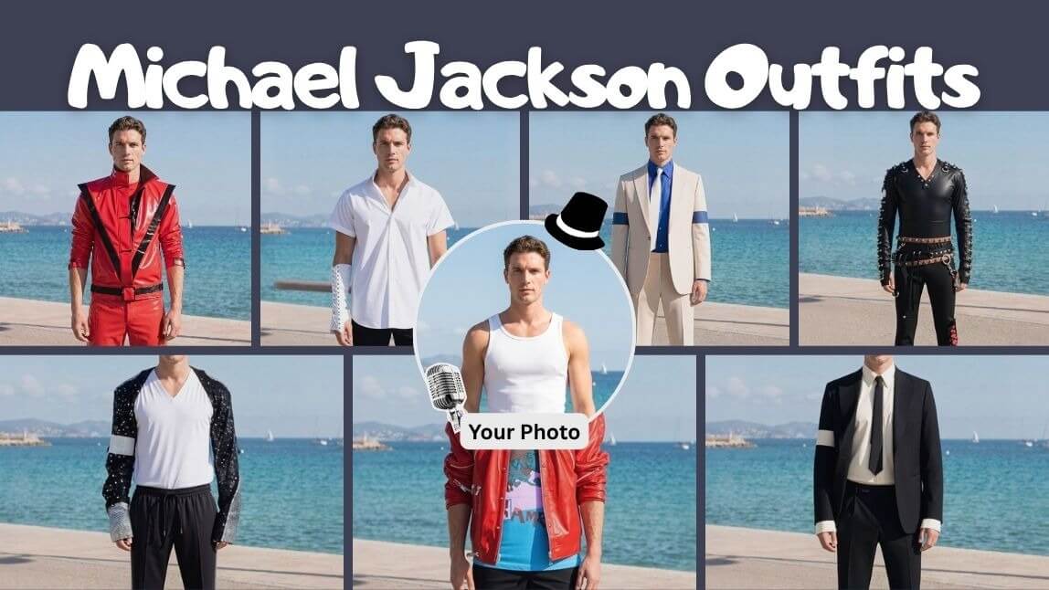 Explore & Recreate Michael Jackson’s Iconic Styles and Outfits with AI