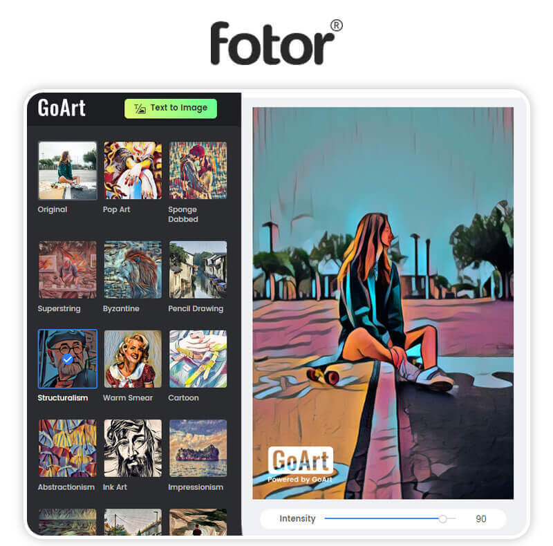 Get AI generated images with Fortor