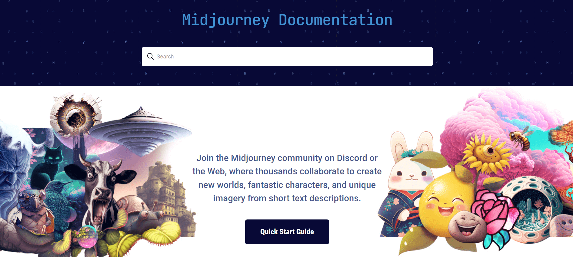 Midjourney Webtool Interface