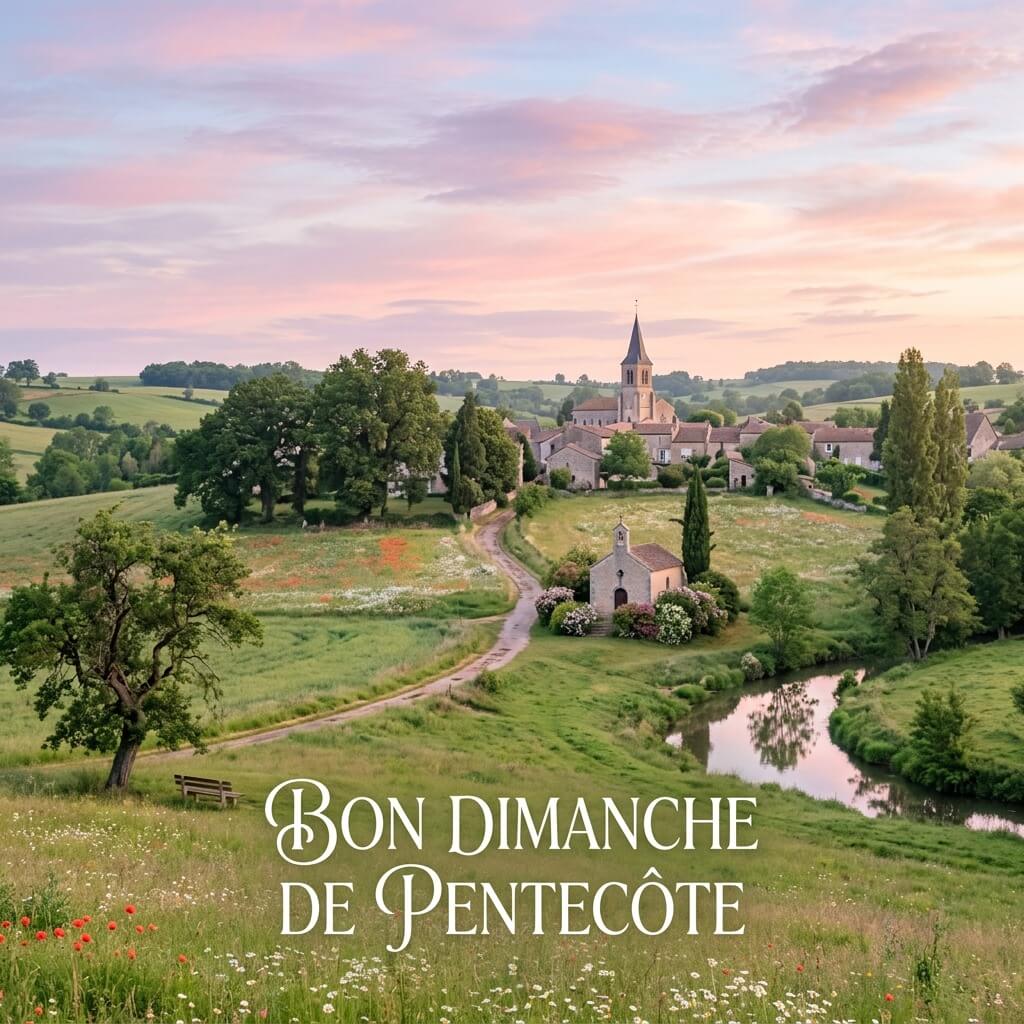 Image bon dimanche de Pentecôte 2026