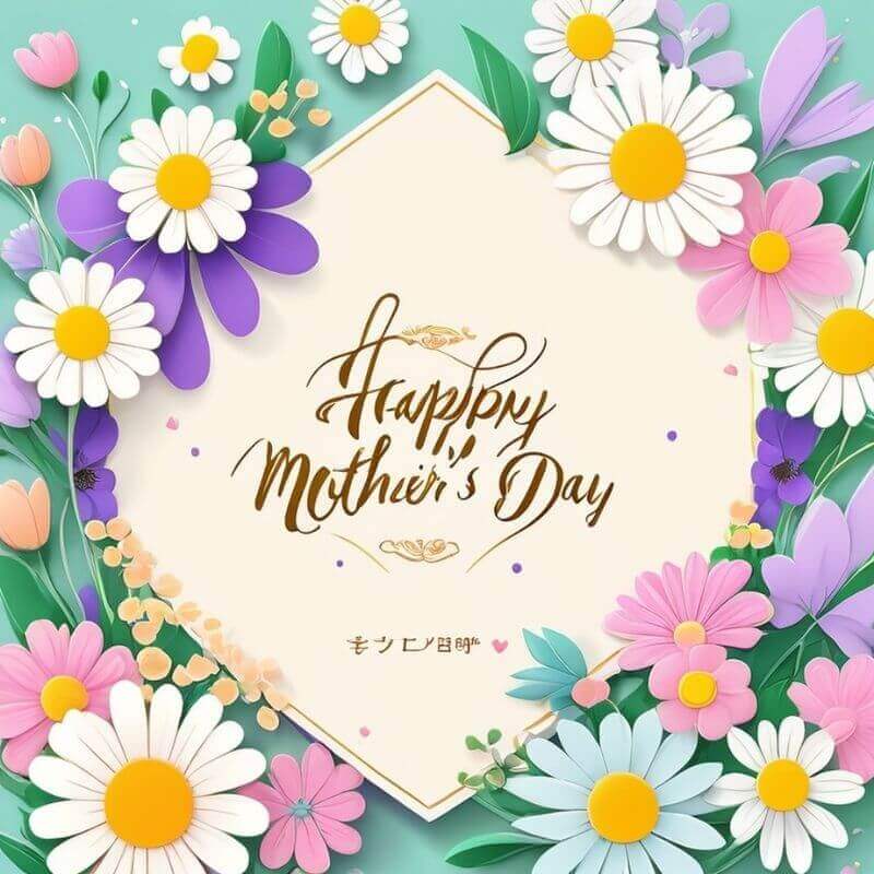 母親節快樂圖案｜Happy Mother's Day