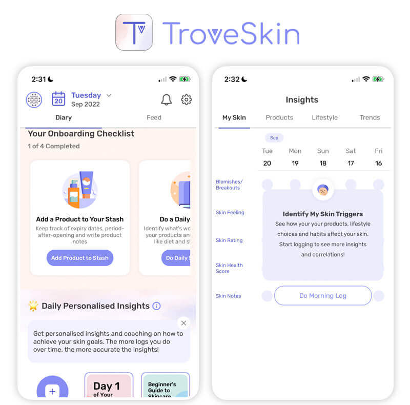 TroveSkin : Meilleure application diagnostic de peau : Meilleure application diagnostic de peau : TroveSkin