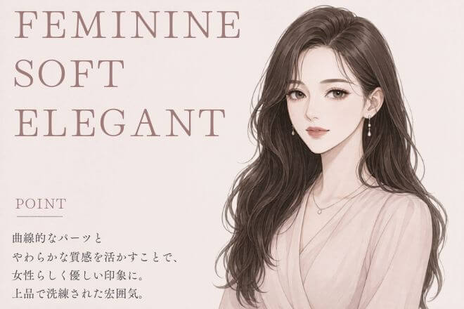 フェミニン・ソフトエレガントタイプ