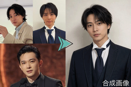 芸能人の好きな顔を3人混ぜた画像