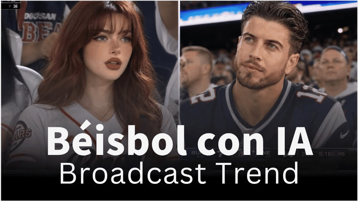 Cómo recrear la tendencia de transmisión de béisbol con IA con indicaciones fáciles