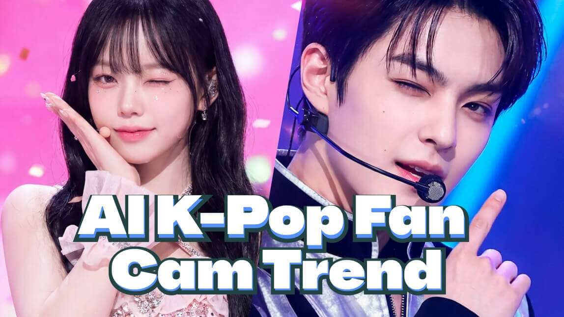 How to Create K-Pop Fan Cam Trend with AI [Prompt Included]