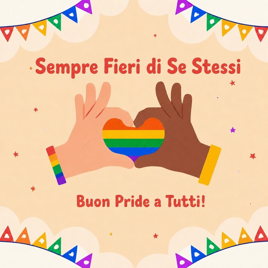 Pride 2026: Generatore di Immagini AI per Meme e Immagini a Tema Bandiera LGBTQ+
