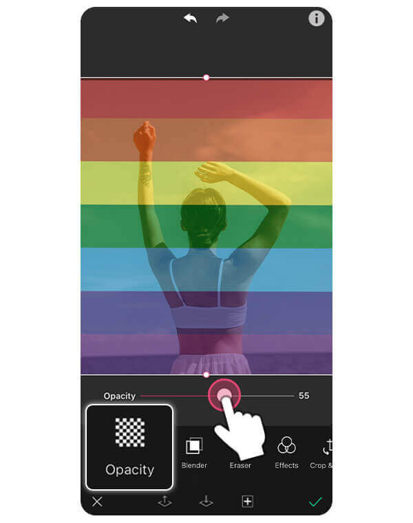Pride-Flaggen-Filter