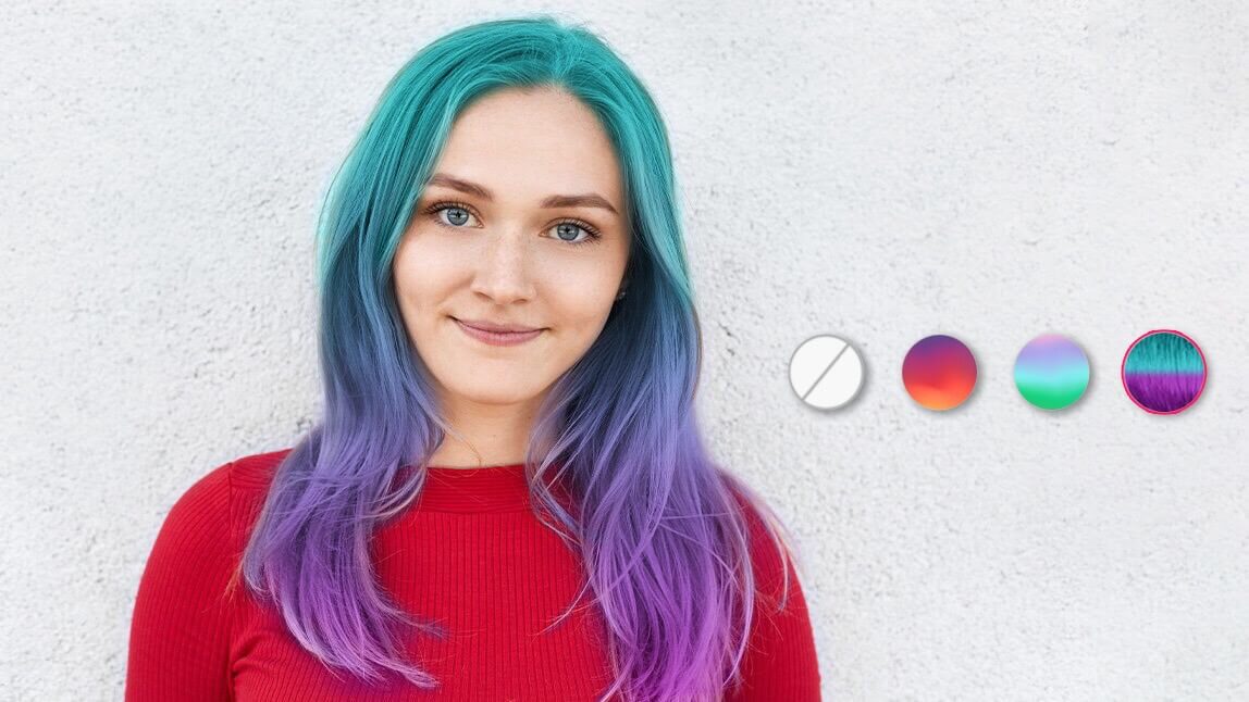 Regenbogen-Haare: Bunte Haare für Pride Month