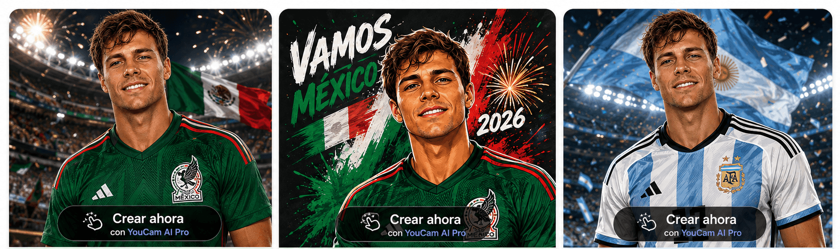 Crea Foto de perfil del mundial
