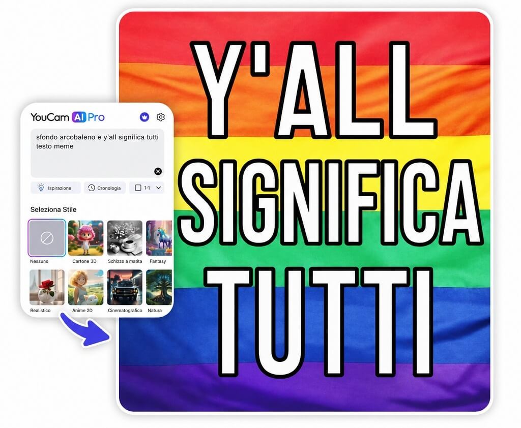 Mese Gratuiti per il Mese del Pride Creati con AI