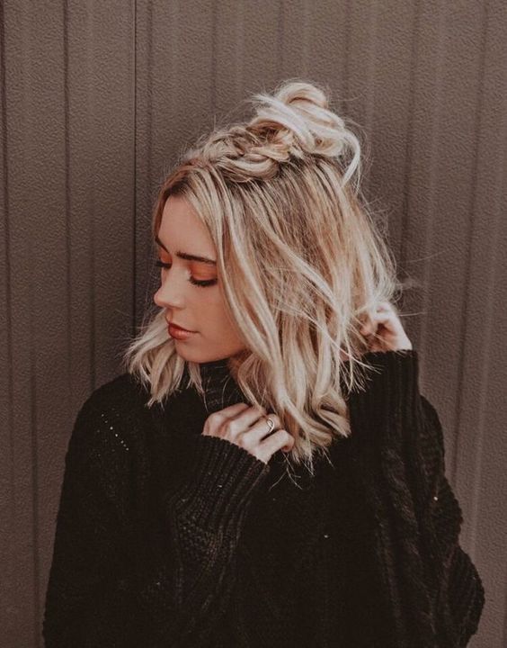 Messy Bun als Sommerfrisur
