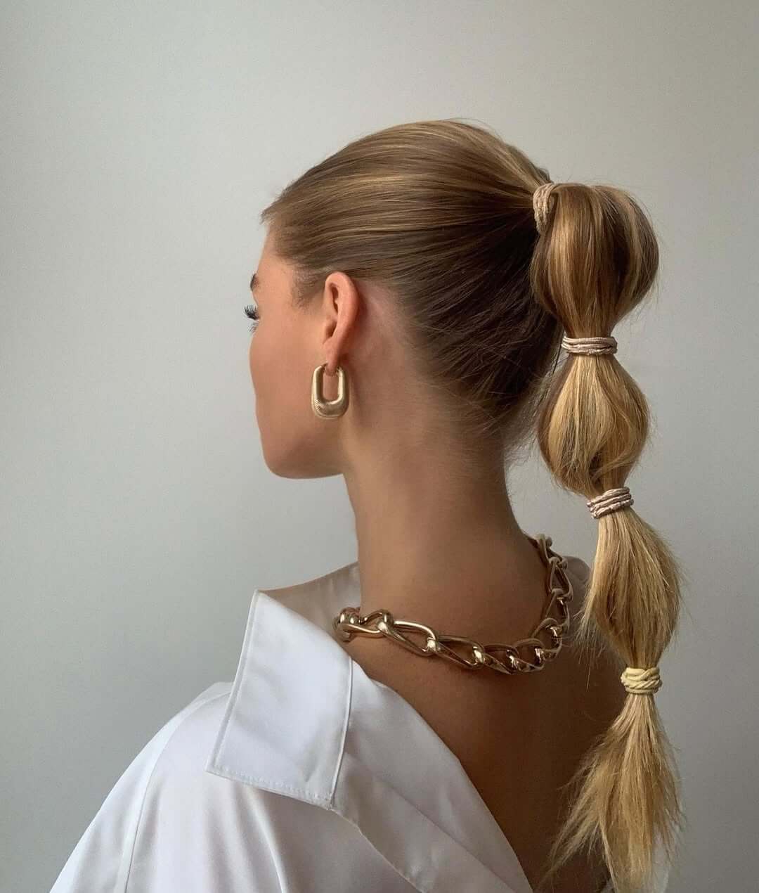 Geflochtener Sommerlook für lange Haare