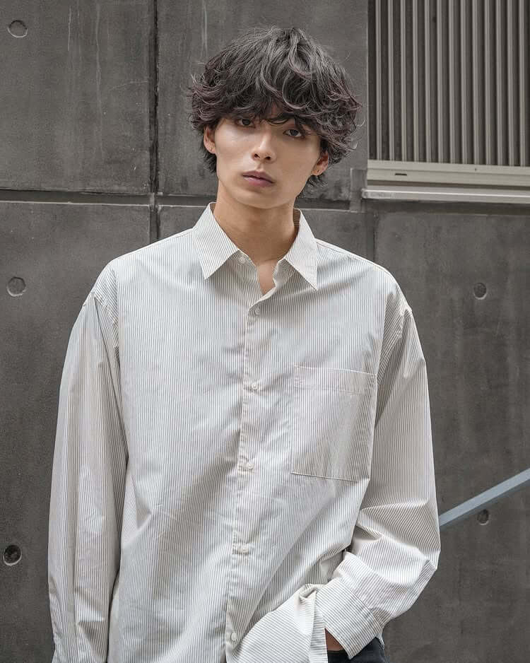 四角型男性におすすめの髪型 四角型男性におすすめの髪型