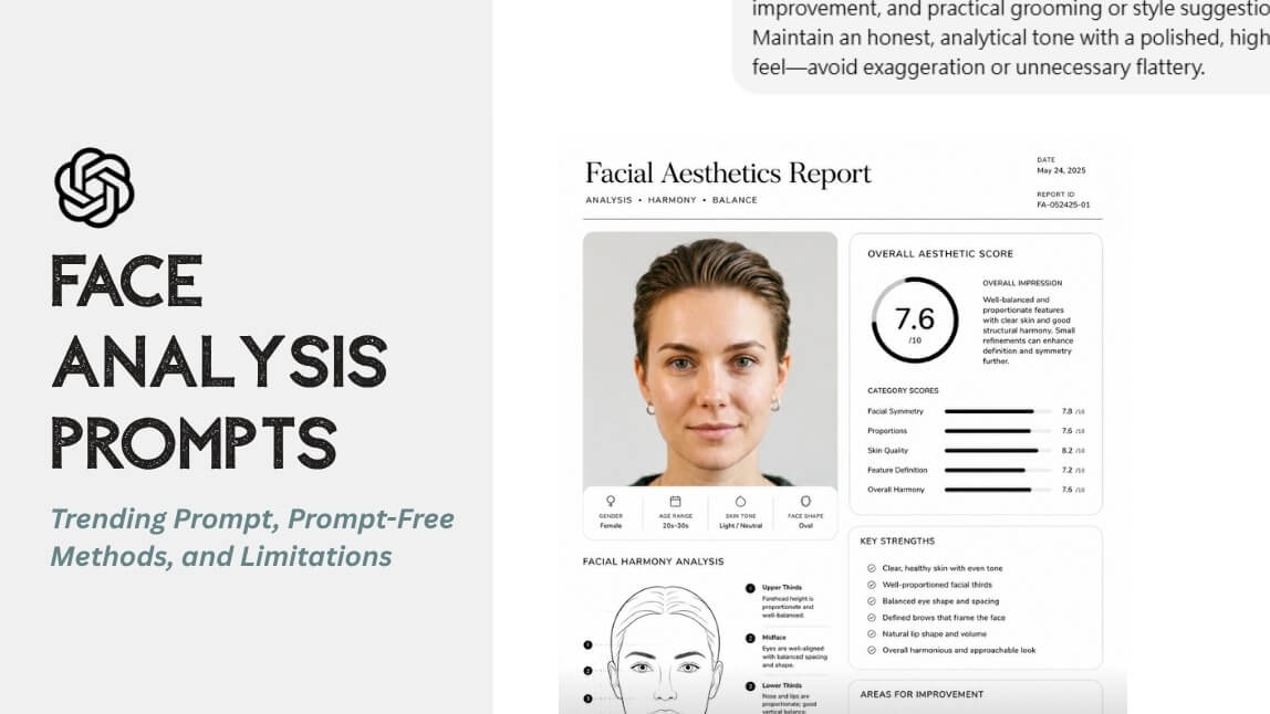 Face Analysis Prompts: Trending Prompt, Prompt-Free Methods, and Limitations