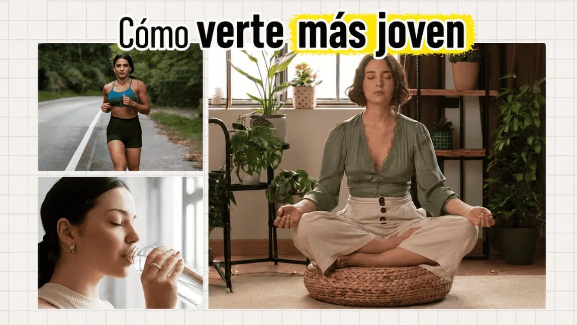 Cómo verte más joven: 12 sencillos consejos de estilo de vida y belleza