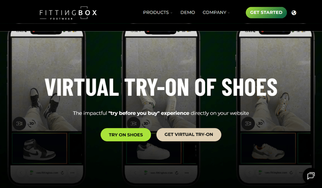 Fitting Box Virtual Try-On for Shoes