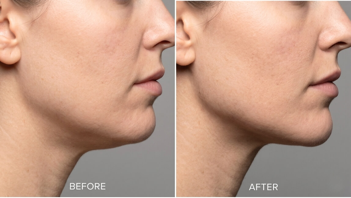 before-after-Jawline Dermal Fillers