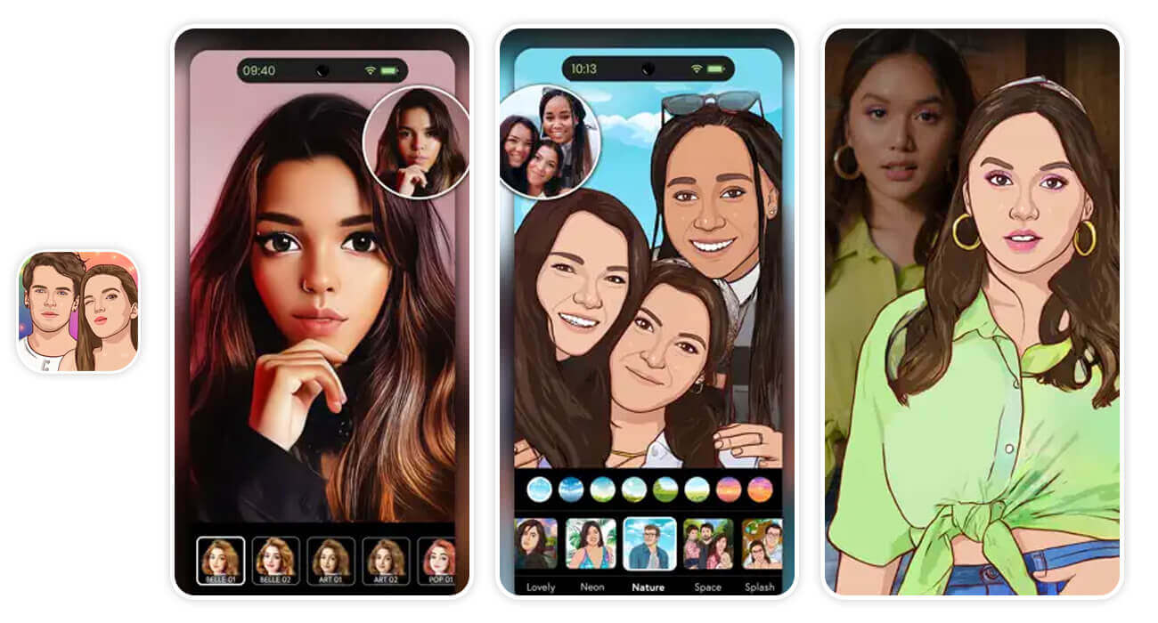 Create cartoon versions of your photos with ToonApp