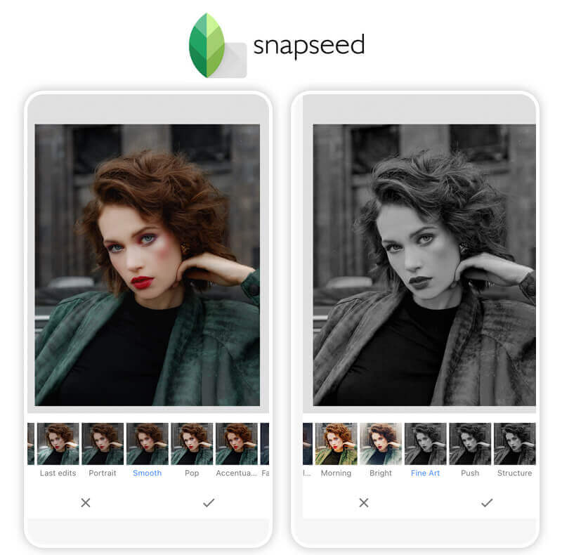 Best AI Photo Retouching App for iPhone and Android: Snapseed