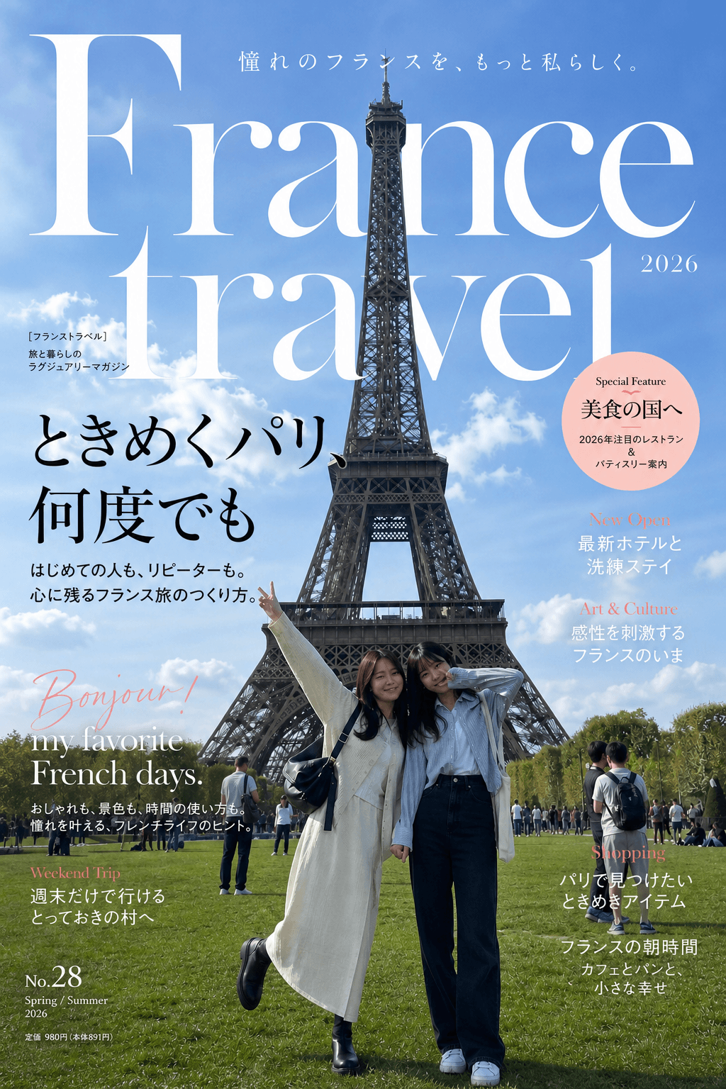 旅行雑誌風 旅行雑誌風