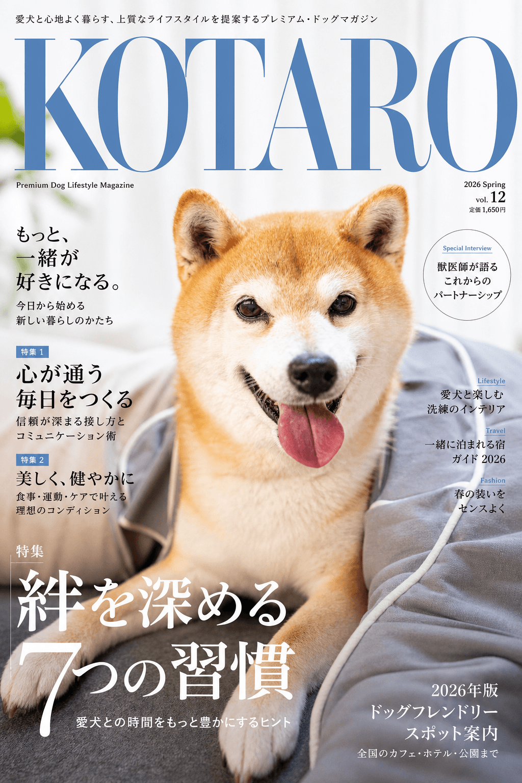 ペット雑誌風 ペット雑誌風