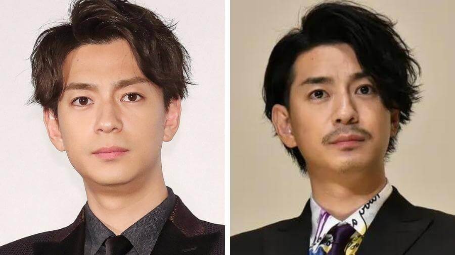 三浦翔平さんの髭ありと髭なし写真