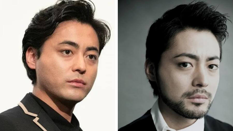 山田孝之さんの髭ありと髭なし写真