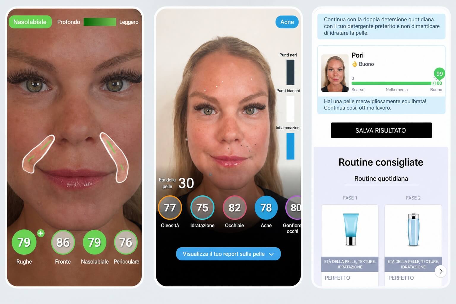 App per Analisi della Pelle AI App per Analisi della Pelle AI