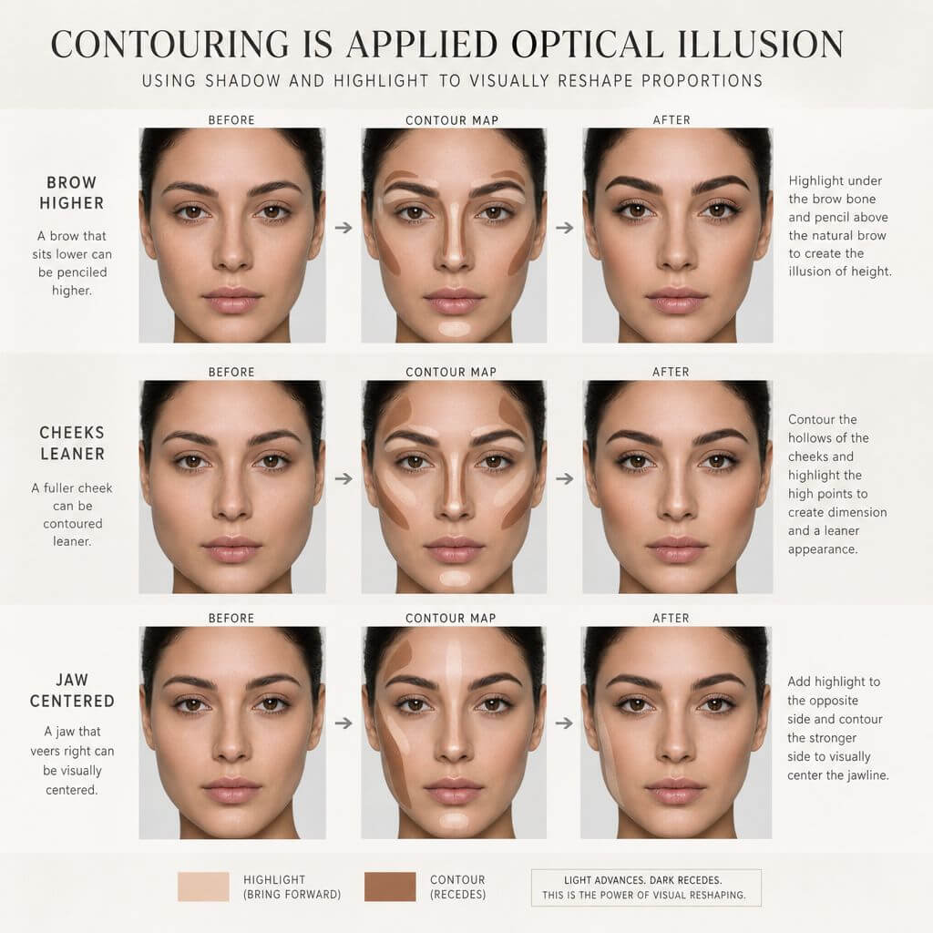 Makeup vs. Face Symmetry Makeup vs. Face Symmetry
