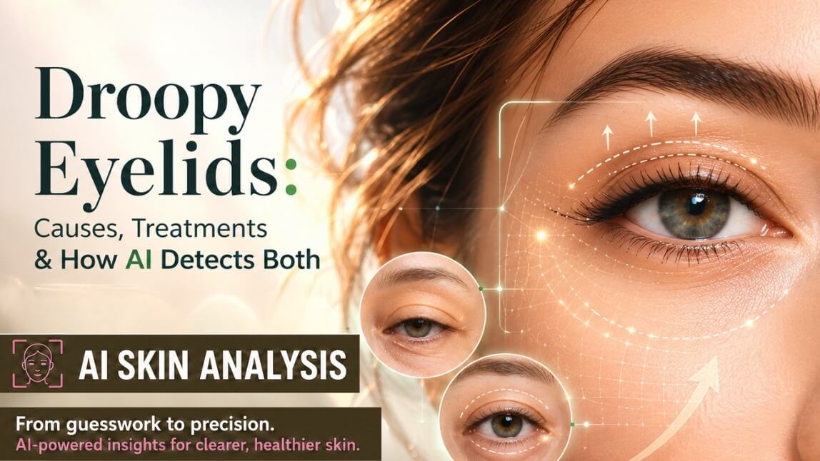 Droopy Eyelids: Causes, Upper vs. Lower, Treatments — And How AI Detects Both
