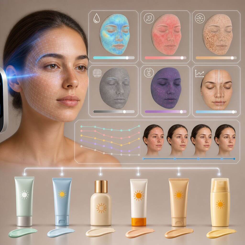 How AI Skin Analysis Helps Retinol Users Choose the Right Sunscreen