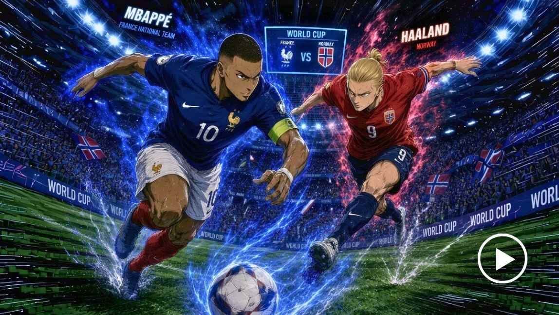 World-Cup-Anime-Trend: Verwandle Fußballspieler in Anime-Helden