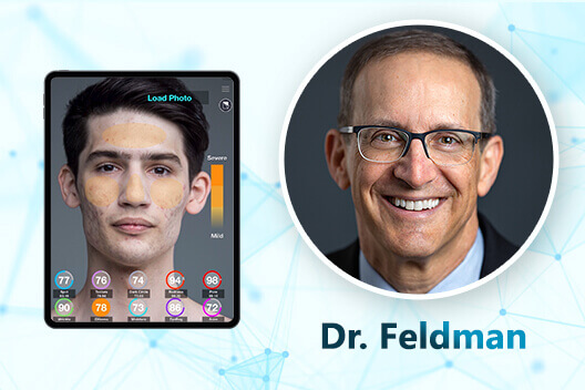 Estudio médico sobre precisión del analizador de piel con inteligencia artificial