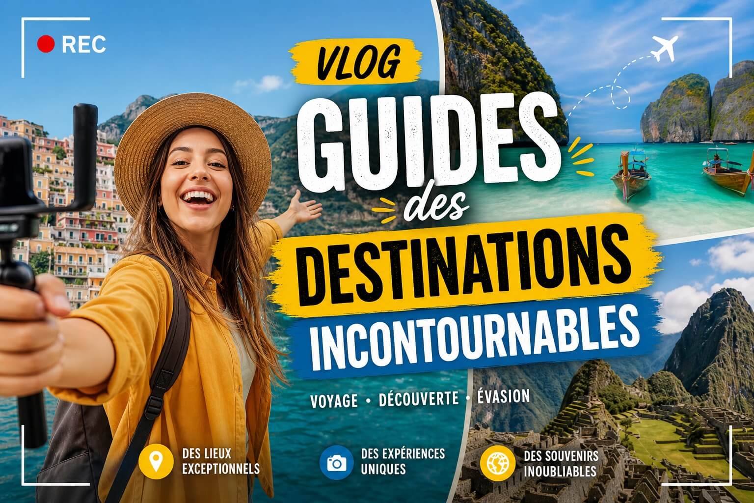 Vlog voyage destination