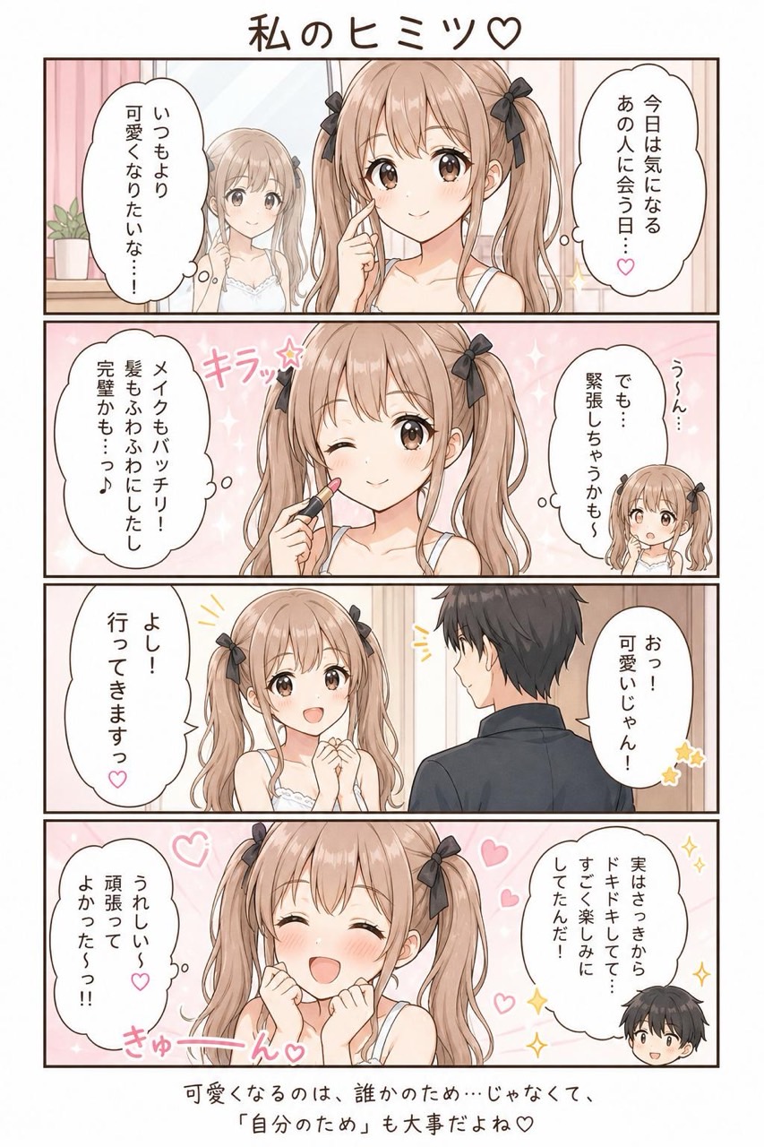 4コマ漫画作成